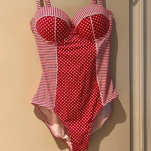 Uptick swim one piece bathing suit